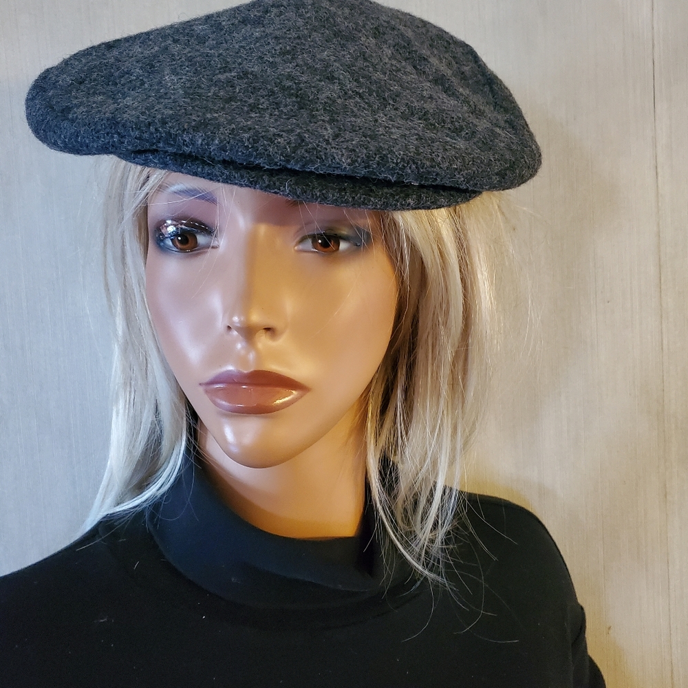 Vintage Country Gentleman Wool Newsboy‎ Golf Hat Cap Pull Down Ear Flaps